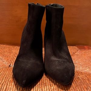 Seychelles black suede booties. Size 9